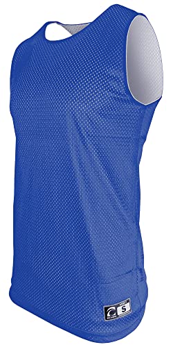 Epic Men's Full-Court 2-Layer Reversible Tank Top Blue Basketball Jerseys M