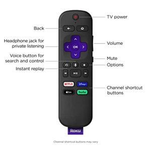 Roku Ultra LT (2023) HD/4K/HDR Dolby Vision Quad-Core Streaming Player with HDMI Cable, Headphones, Voice Remote w/ Private Listening, Ethernet