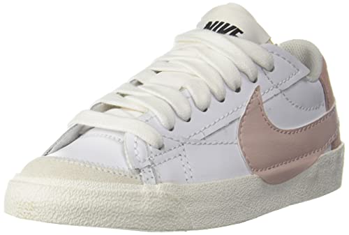 Nike Blazer Low '77 Jumbo Women's Shoes White/Rose Whisper/Pink Oxford (Women's, Numeric_6_Point_5)