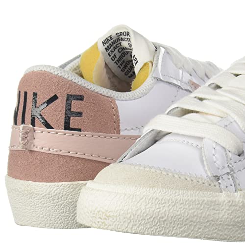 Nike Blazer Low '77 Jumbo Women's Shoes White/Rose Whisper/Pink Oxford (Women's, Numeric_6_Point_5)