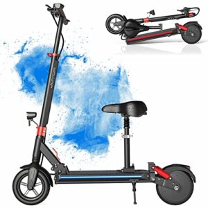 joyor g5 electric scooter for adults, 24 mph&31 miles long range,48v 13ah 600w motor,9 inch tires foldable electric kick scooter