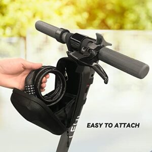 LEQISMART Scooter Lock for A8 Electric Scooter Adults, Bike Lock with 4 Digit Resettable Combination, 4 FEET Long with 1/2 in Diameter