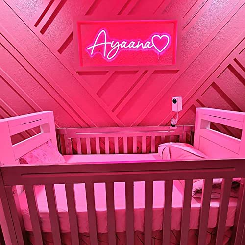 Custom Neon Signs, Neon Sign Customizable for Wall Decor, Personalized Neon Sign for Wedding Birthday Party Bedroom Bar Salon Shop Business Logo Neon Name Signs