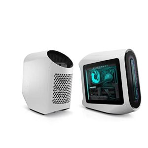 Alienware Aurora R13 Gaming Desktop - Intel Core i7-12700F, 16GB DDR5 RAM, 512GB SSD + 1TB HDD0, Nvidia RTX 3060Ti LHR 8GB GDDR6, Air Cooled, Killer, WiFi 6, Bluetooth 5.2, Windows 11 Home - White