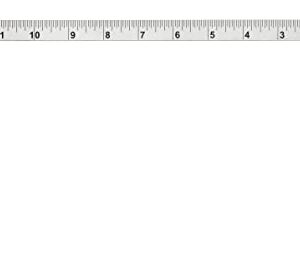 Liquidraw 150 x 300 mm Stainless Steel L Shape Square Ruler Double Sided Right Angle Metal Ruler for Cutting Sewing with Metric & Imperial Measuring for Engineers & Architects