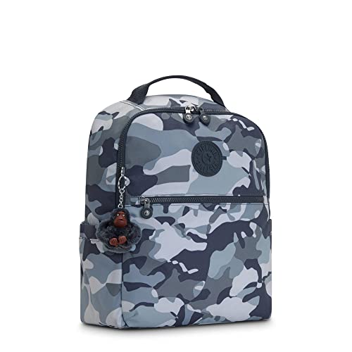 Kipling Shelden Printed 15" Laptop Backpack Cool Camo Grey