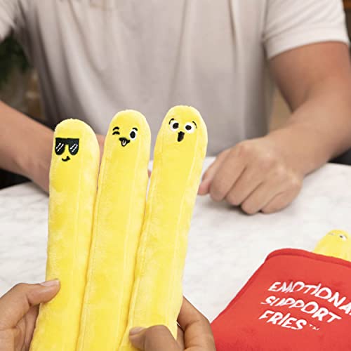 WHAT DO YOU MEME? Emotional Support Fries - The Original Viral Cuddly Plush Comfort Food