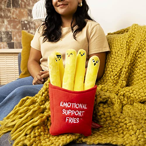 WHAT DO YOU MEME? Emotional Support Fries - The Original Viral Cuddly Plush Comfort Food