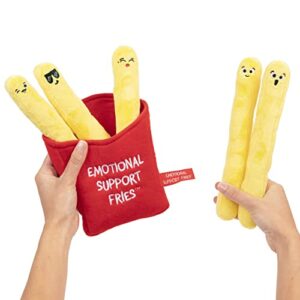 WHAT DO YOU MEME? Emotional Support Fries - The Original Viral Cuddly Plush Comfort Food