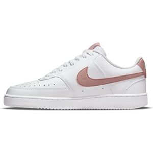 Nike Women's Low-Top Sneakers, White Pink Oxford, 9