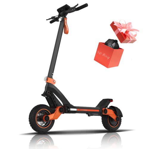 Electric Scooter, Kugookirin G3 Electric Scooter for Adults Powerful 1200W Motor Up to 31 mph, 10.5" Off Road Tires 52V/18Ah Large Capacity, Dual Brake Folding Fast e Scooter for Adult (G3/1200W/18AH)