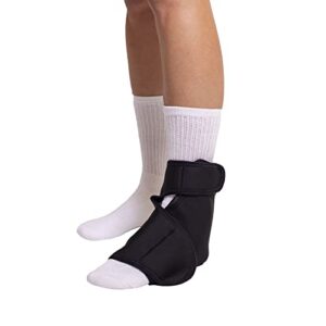 Brace Direct 90 Degree Padded Night Splint (Large) + Foot Ice Pack (L/XL)