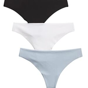 GAP womens No Show Thong Underwear, Multi, Medium US