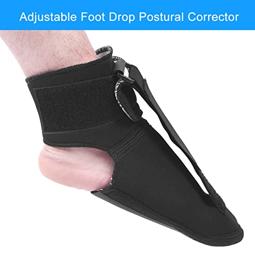 Plantar Fasciitis Support Brace, Night Splint Foot Brace for Plantar Fasciitis Tendonitis, Adjustable Foot Drop Orthotic Brace Support for Achilles Tendonitis, Heel, Foot Drop, Ankle, Arch Foot(S)