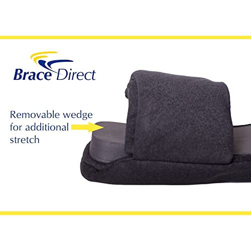 Brace Direct Night Splint + Air Wrap - for Plantar Fasciitis, Achilles Tendinitis and Heel Pain- Right or Left Foot- Men or Women