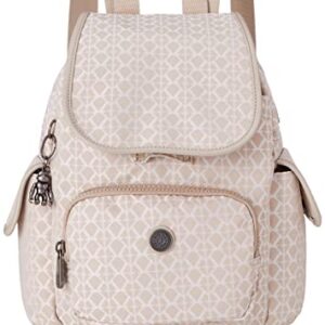 Kipling KI4516R63 Women's Official City Pack Mini Signature Beige