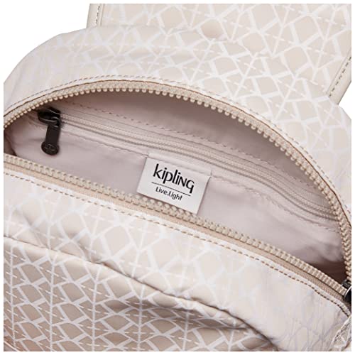 Kipling KI4516R63 Women's Official City Pack Mini Signature Beige