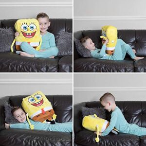 Spongebob Kids Bedding Super Soft Plush Cuddle Pillow Buddy, One Size, By Franco