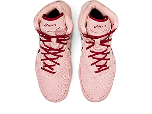 ASICS Women's MATBLAZER Wrestling Shoes, 7, Frosted Rose/Cranberry