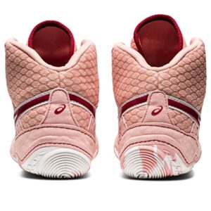 ASICS Women's MATBLAZER Wrestling Shoes, 7, Frosted Rose/Cranberry