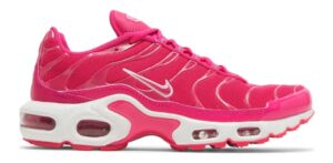 nike women's air max plus running trainers dn6997 shoes, pink/pink/white, 8