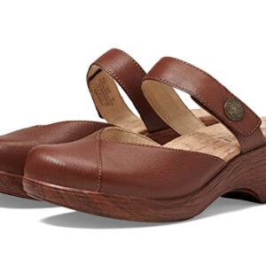 Alegria Women's Sydni Clay Leather Slip-On Wedge Clog Sandal 9 M US