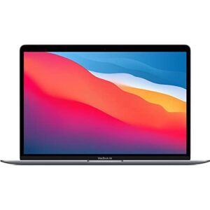 late 2020 apple macbook air with apple m1 chip (13.3 inch, 8gb ram, 128gb ssd) space gray (renewed)