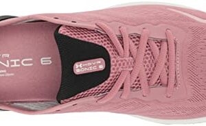 Under Armour Women's HOVR Sonic 6 Running Shoe, (601) Pink Elixir/Black/Halo Gray, 9