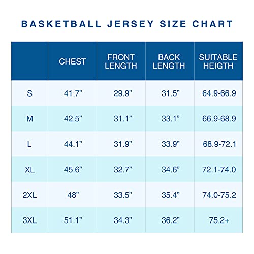 Phoneutrix Blank Basketball Jersey, Men's Mesh Athletic Reversible Sports Shirts S-3XL (Small, White)