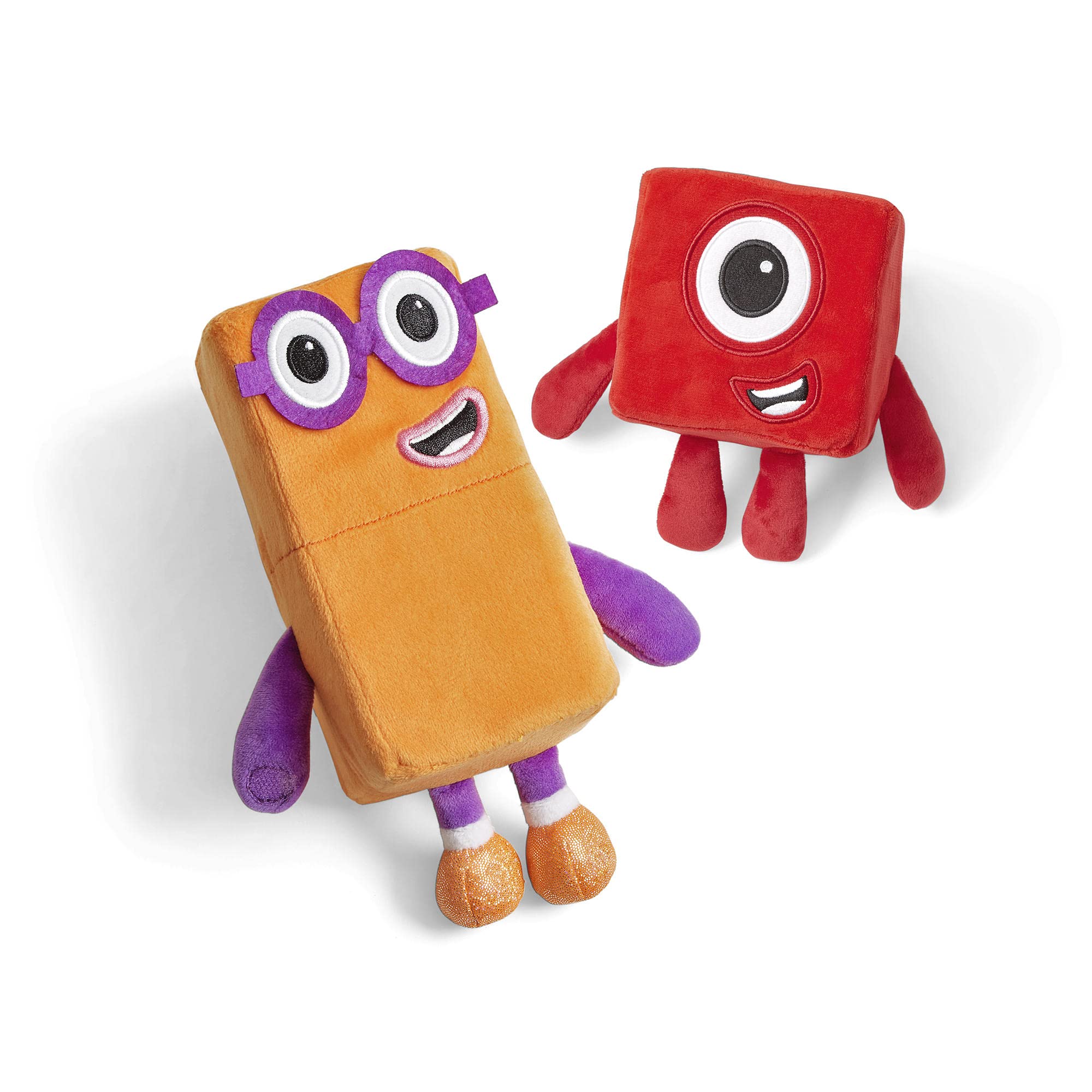 hand2mind Numberblocks One and Two Playful Pals, Numberblocks Plush, Numberblocks Toys, Cute Plushies, Plush Toys, Cute Stuffed Animals, Preschool Toys, Sensory Toys, Imaginative Play Toys