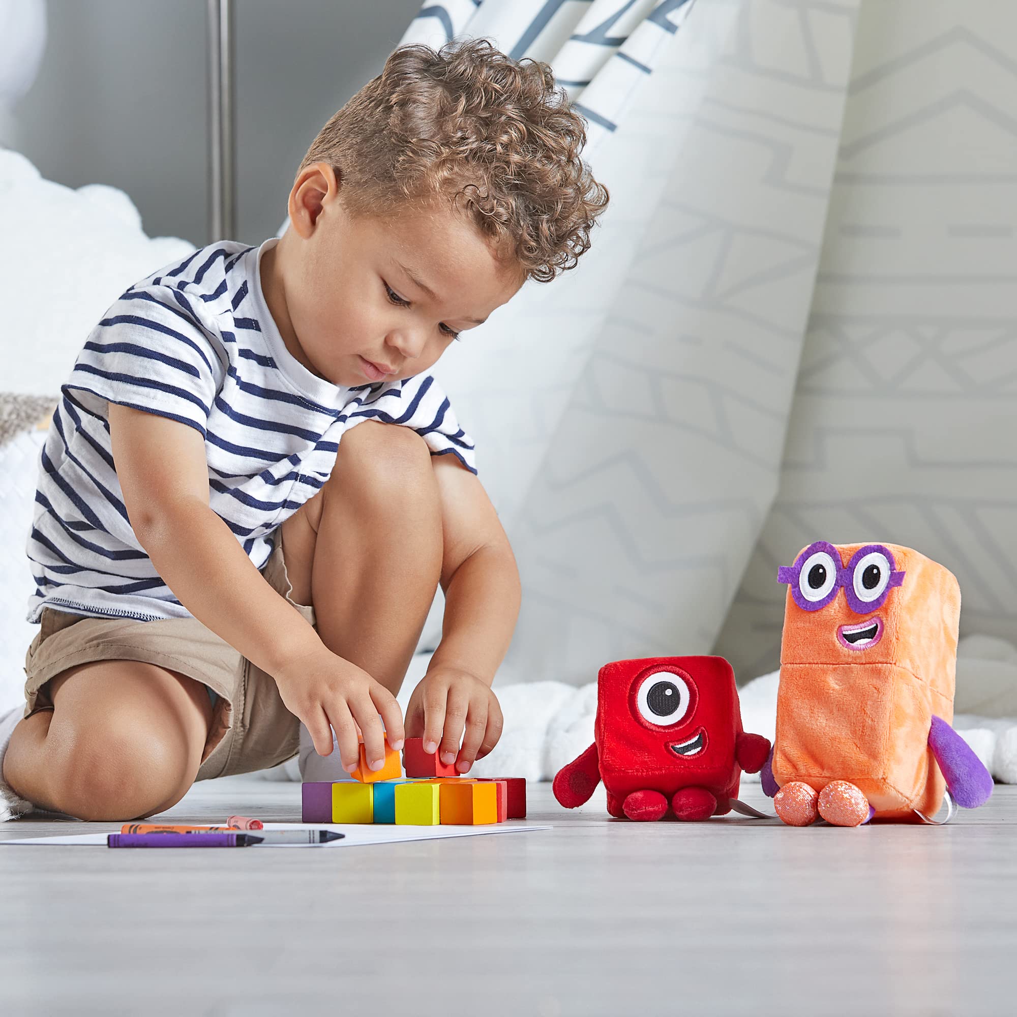 hand2mind Numberblocks One and Two Playful Pals, Numberblocks Plush, Numberblocks Toys, Cute Plushies, Plush Toys, Cute Stuffed Animals, Preschool Toys, Sensory Toys, Imaginative Play Toys