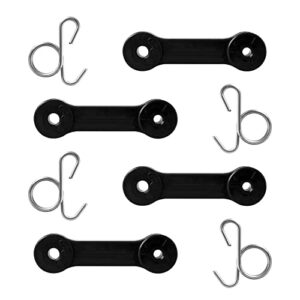 bagger latches for crafts mower - rubber latch straps for crafts hu sqvarna poulan pro bagger, 532160793 latch hooks for bagger chute on crafts hu poulan pro riding lawn mower tractor