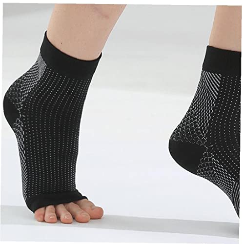 3pair Plantar Fasciitis Support Socks Men Women Sleeves for Weak Ankles Arches Heels - Pain Relief Night Splint Sock