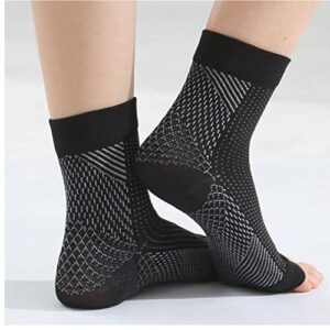 3pair Plantar Fasciitis Support Socks Men Women Sleeves for Weak Ankles Arches Heels - Pain Relief Night Splint Sock