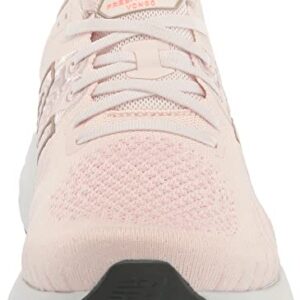 New Balance Women's Fresh Foam X Vongo V5 Running Shoe, Washed Pink/Grapefruit/Stone Pink, 8