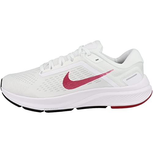 Nike Womens Air Zoom Structure 24 Running Trainers DA8570 Sneakers Shoes (UK 5.5 US 8 EU 39, White Pink Prime 103)