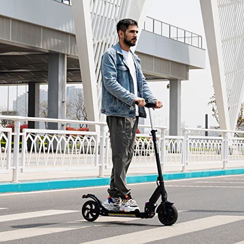 EVERCROSS EV08E Electric Scooter, 350W Motor & 8" Solid Tires, 20 Miles Range &19 Mph, 3 Speed Modes, Folding Commuter Electric Scooter for Adults Teenagers