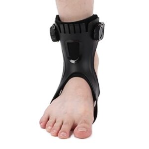 drop foot brace orthosis, plantar fasciitis night splint drop foot orthotic brace, foot drop brace for walking, men and women adjustable achilles tendonitis brace for fascia(m-right foot)