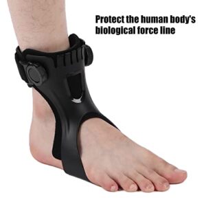 Drop Foot Brace Orthosis, Plantar Fasciitis Night Splint Drop Foot Orthotic Brace, Foot Drop Brace for Walking, Men and Women Adjustable Achilles Tendonitis Brace for Fascia(M-Right Foot)