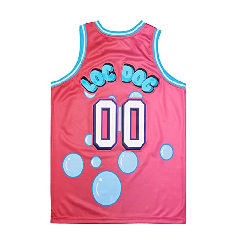 DEAD PRESIDENTS Mens Basketball Jersey #00 Sleeveless Sports Shirts Stitched S-XXXL (as1, Alpha, m, Regular, Regular, Pink, Medium)