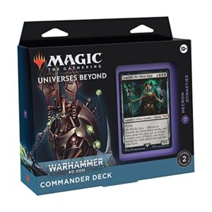 Magic: The Gathering Universes Beyond: Warhammer 40,000 Commander Deck – Necron Dynasties