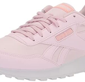 Reebok Women's Rewind Run Sneaker, Pixel Pink/White/Pink Glow, 8.5