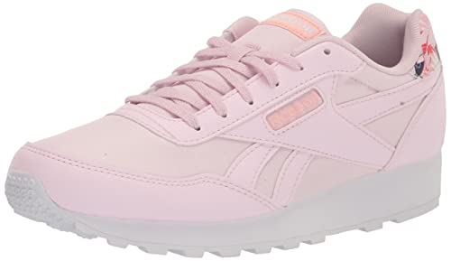 Reebok Women's Rewind Run Sneaker, Pixel Pink/White/Pink Glow, 8.5