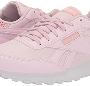 Reebok Women's Rewind Run Sneaker, Pixel Pink/White/Pink Glow, 8.5