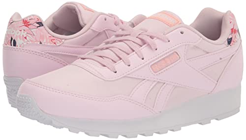 Reebok Women's Rewind Run Sneaker, Pixel Pink/White/Pink Glow, 8.5