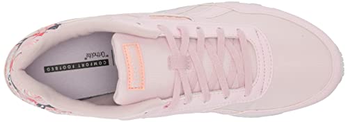 Reebok Women's Rewind Run Sneaker, Pixel Pink/White/Pink Glow, 8.5