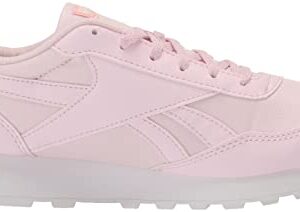 Reebok Women's Rewind Run Sneaker, Pixel Pink/White/Pink Glow, 8.5