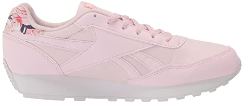 Reebok Women's Rewind Run Sneaker, Pixel Pink/White/Pink Glow, 8.5