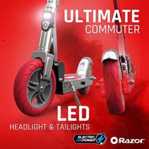 Razor Icon Electric Scooter –Up to 18 MPH, Up to 18 Miles Range, Foldable and Portable, Adult Electric Scooter for Commuting and Recreation