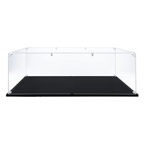 SONGLECTION Acrylic Display Case Compatible for Lego Bugatti Chiron #42083, Dustproof Display Case (Case Only) (Lego Sets are NOT Included)